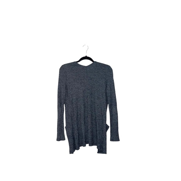 Aeropostale Cape Juby Dark Gray Ribbed Open Front Cardigan Small Women’s - Picture 7 of 12